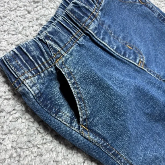 Carhartt Jeans 2T Pull On Denim Dark Wash Casual Everyday Stretch Outdoors Pics - Picture 4 of 5